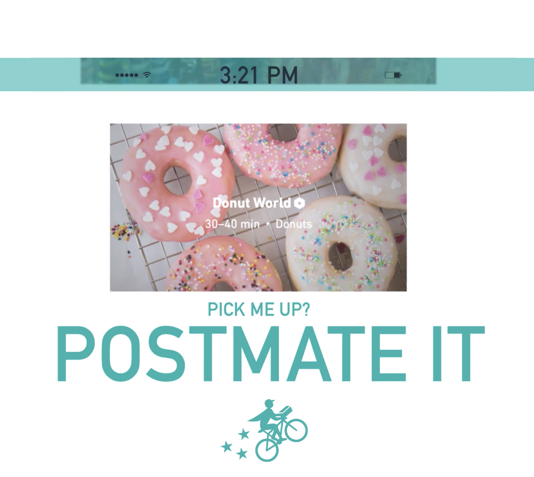 Postmates  |  Postmate It!