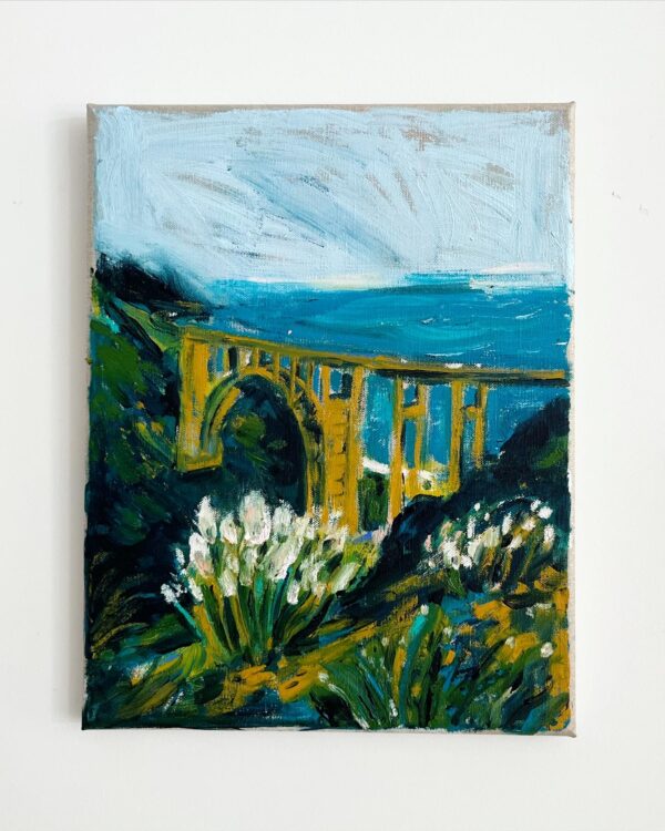 Big Sur III (11" x 14" Canvas)