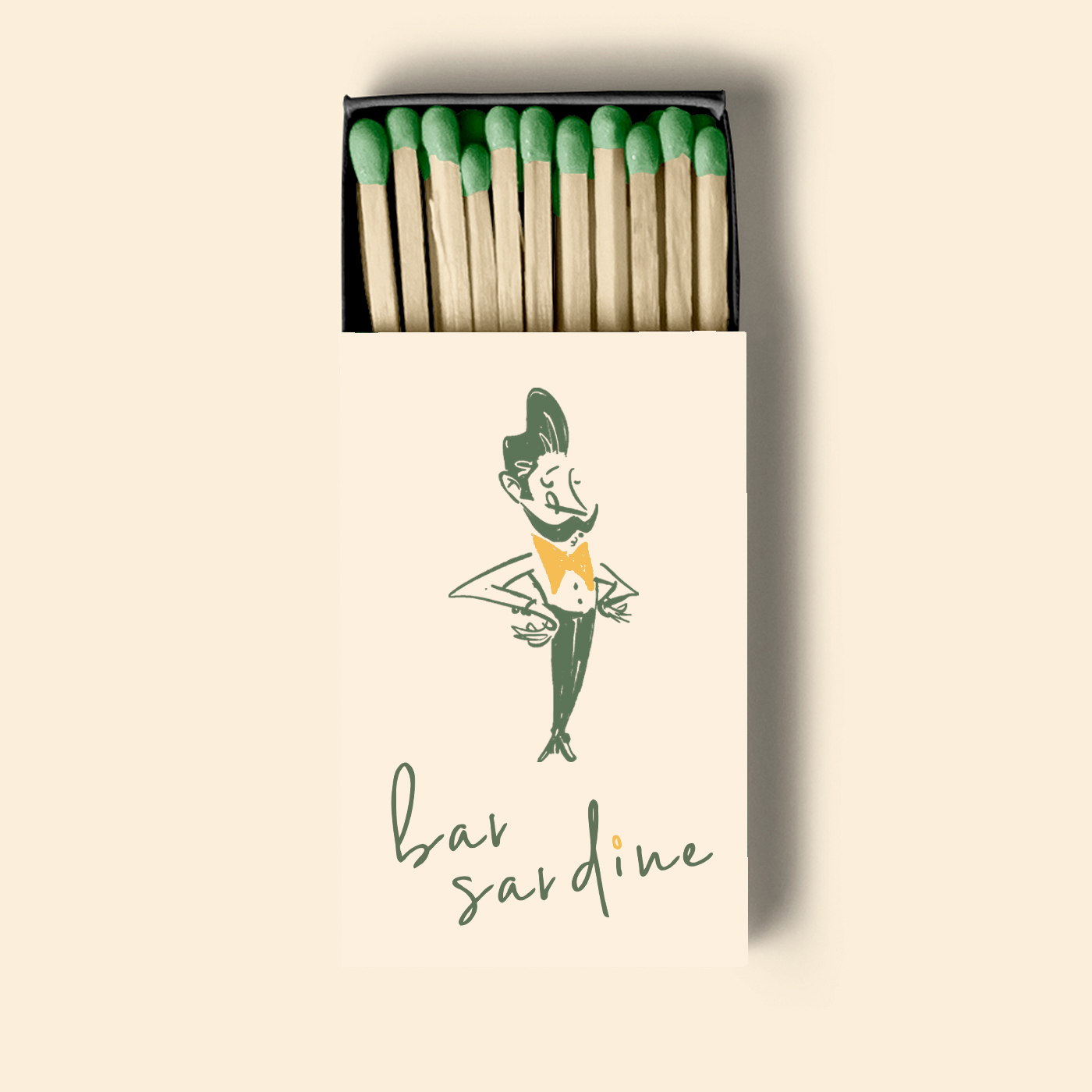 Bar Sardine — Illustrated Brand Identity