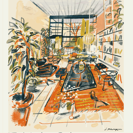 Eames House (11"x14" Print)