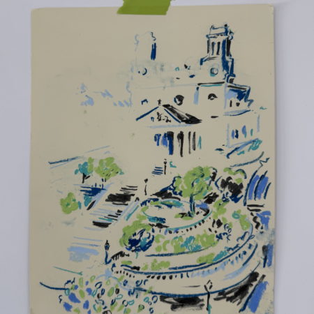 Eglise Saint Vincent de Paul (8" x 10")